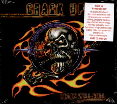Crack Up - Heads Will Roll Digi CD