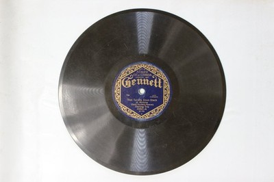 Vernon Dalhart / Shannon Trio   Gennett 4550 78 RPM Record 1920 Vocal Country