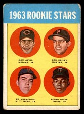 1963 TOPPS #228 TONY OLIVA TWINS VG 540618 (KYCARDS)