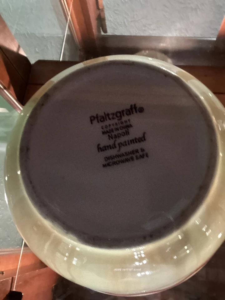 Pfaltzgraff NAPOLI gres pintado a mano - estilo toscano - cuencos de sopa / ensalada 6" Foto 3 de 3