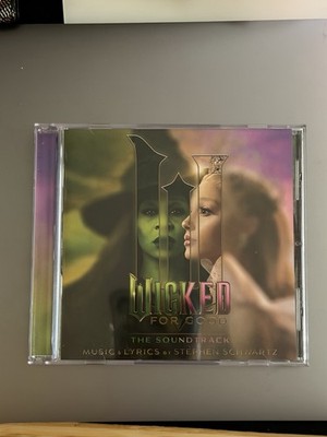 Wicked: For Good The Soundtrack CD Signed Double Full Signature In Hand  