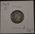 1903 O Barber Dime Lot Y3539