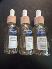 Lot of 3 Dermasil Oatmilk Restorative Face Serum Fermented Oatmeal 1 fl oz