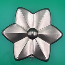 Vintage Copper Colored Aluminum Flower Shaped...