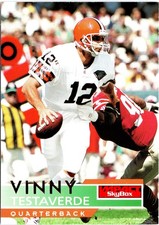 Vinny Testaverde 1995 SkyBox Impact #32 Cleveland Browns