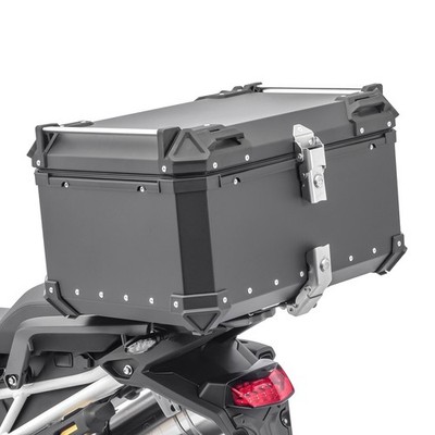 Motorrad Alu Top Case Bagtecs XB65 Aluminium 65 Liter schwarz gebraucht
