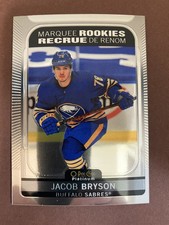 2021-22 O-Pee-Chee Platinum Base Marquee Rookies Jacob Bryson #221 Sabres