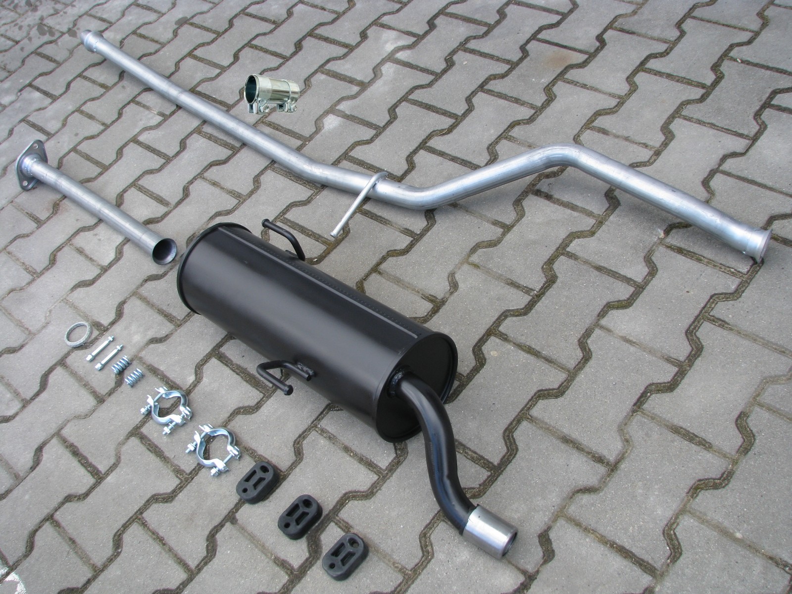 Echappement silencieux Peugeot 206 reduction bruit acier