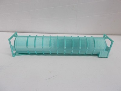 GREEN ~ LIQUID HELIUM 11,000 GALLON CONTAINER~ 43' SCALE FEET LONG~ HO SCALE