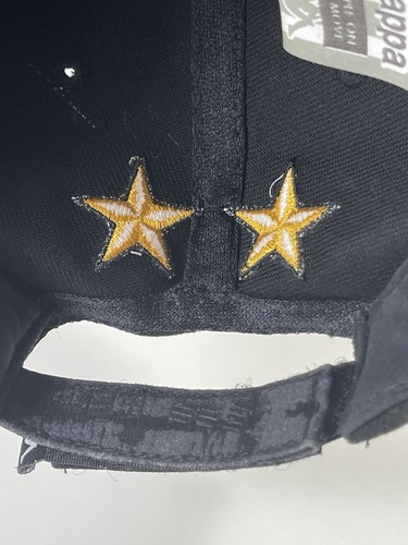 Vintage JUVENTUS FC KAPPA Cap Hat Soccer Football Logo Black - Picture 11 of 12