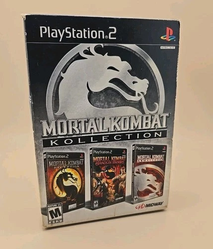 Mortal Kombat: Kollection PS2 CIB W/ Slipcover + Manuals - PlayStation 2 VGC