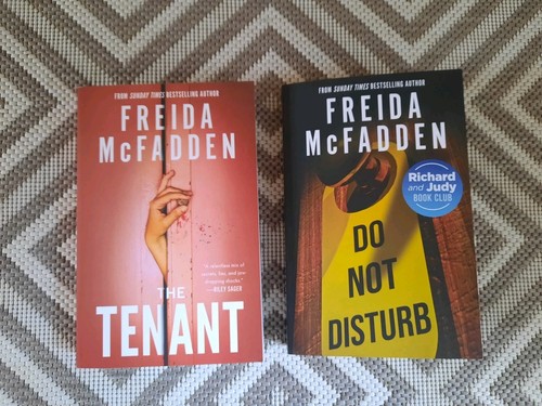 2 x Freida McFadden PB Books- The Tenant & Do Not Disturb