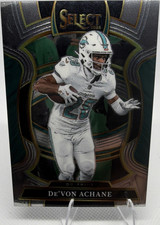 2025 Panini Select Concourse De'Von Achane Miami Dolphins #81 NFL