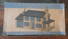 Vintage Plasticville USA O Scale Colonial House LH-4 Kit Near Complete Train