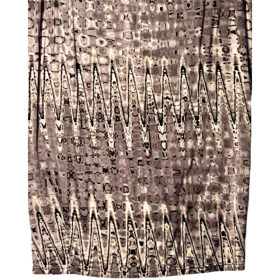 Matty Skirt Womens Size L Purple Tie Dye Rayon Pull On Straight Lightweight - Image 4 of 4