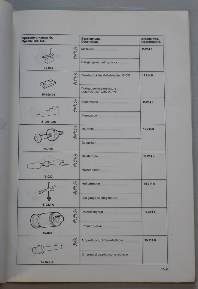 Ford Transit Spezialwerkzeuge-Katalog 3-1978 - Bild 4 von 4