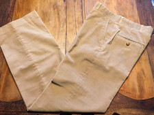 Vintage Haggar Men's Slacks,Cordoroy Made in USA,Beige,32 x 32" Flat Front