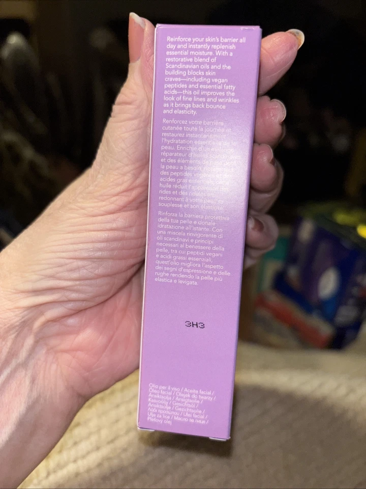 OLE HENRIKSEN HYDRABARRIER ACEITE FACIAL NUTRITIVO - TAMAÑO COMPLETO 1 OZ/30 ML NUEVO EN CAJA Foto 3 de 4