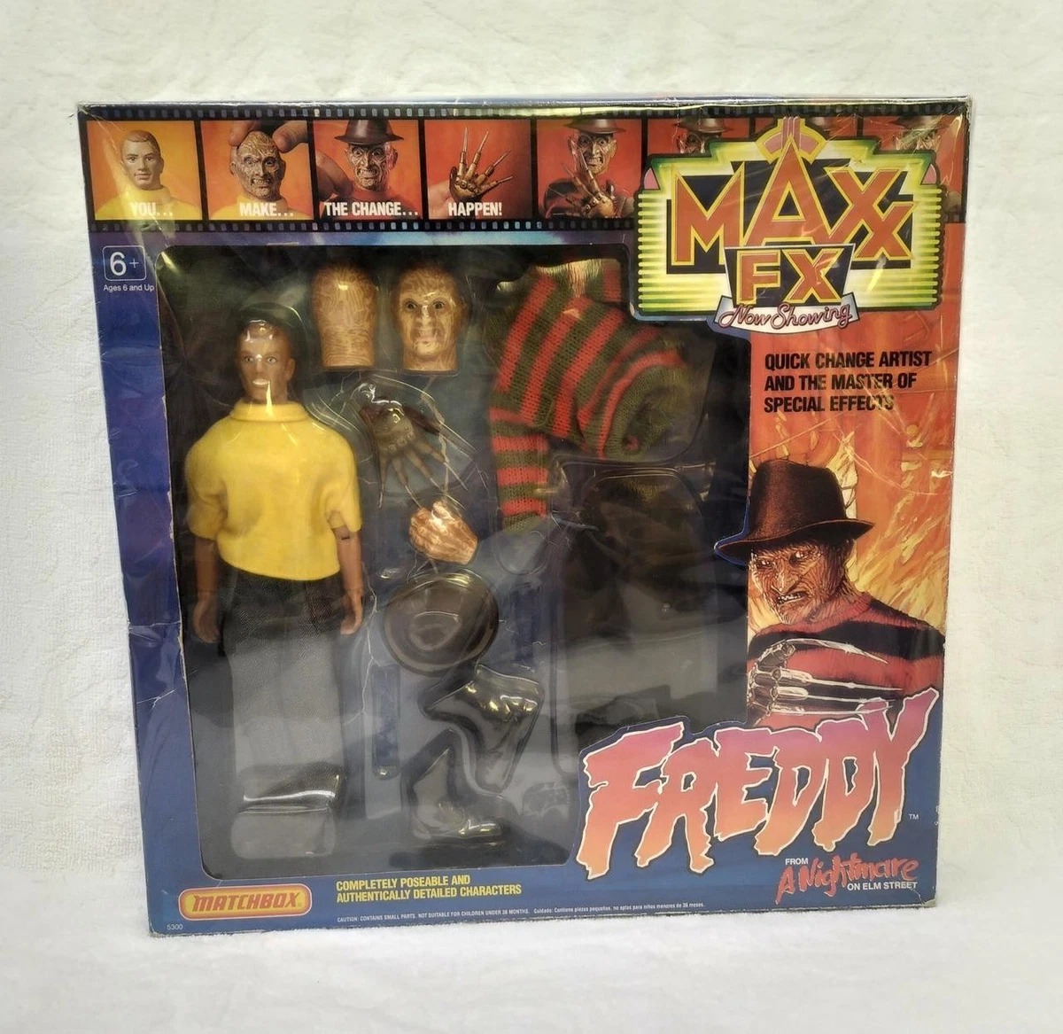 Freddy Krueger TV, Movie & Video Games Action Figures 1980-1989