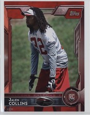 2015 Topps Rookie Topps.com Online Exclusive 5x7 Red 13/25 Jalen Collins fm0