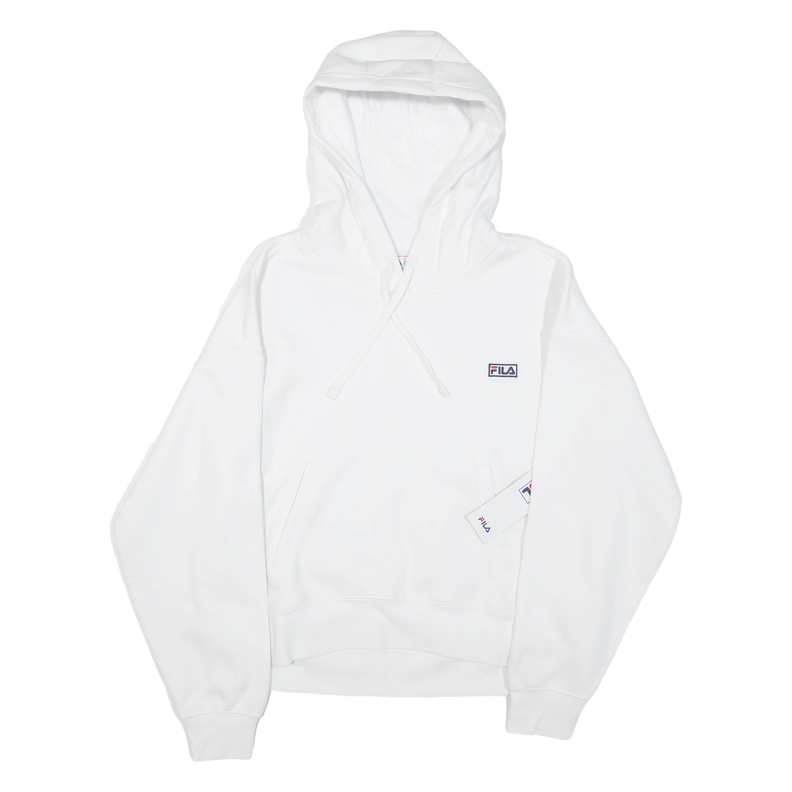 Felpa con cappuccio FILA Cropped donna bianca XL