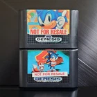 Sonic the Hedgehog 1 & 2 (NFR) Sega Genesis - Tested Works