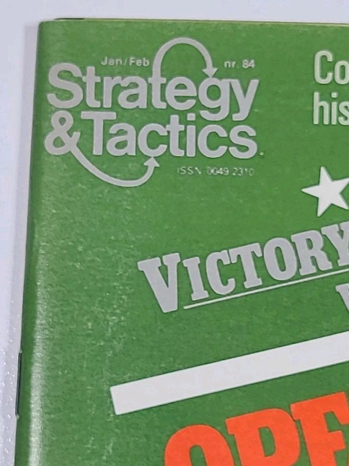 Strategy & Tactics #84 Victory in West V2: Operation Grenade COMPLETE UNPUNCHED - Image 2 of 4