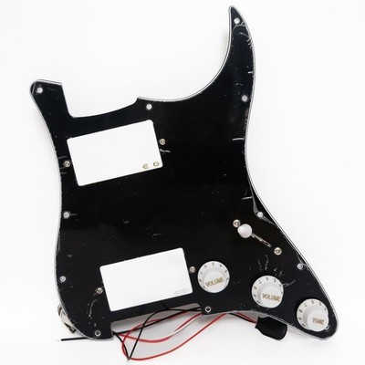 HH Prewired Loaded Pickguard with Humbucker Pickups for Fender Strat Guitar