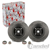 2X Ferodo 270Mm Bremsscheiben Voll Hinten Passend FüR Renault Megane ScÉNic | DD