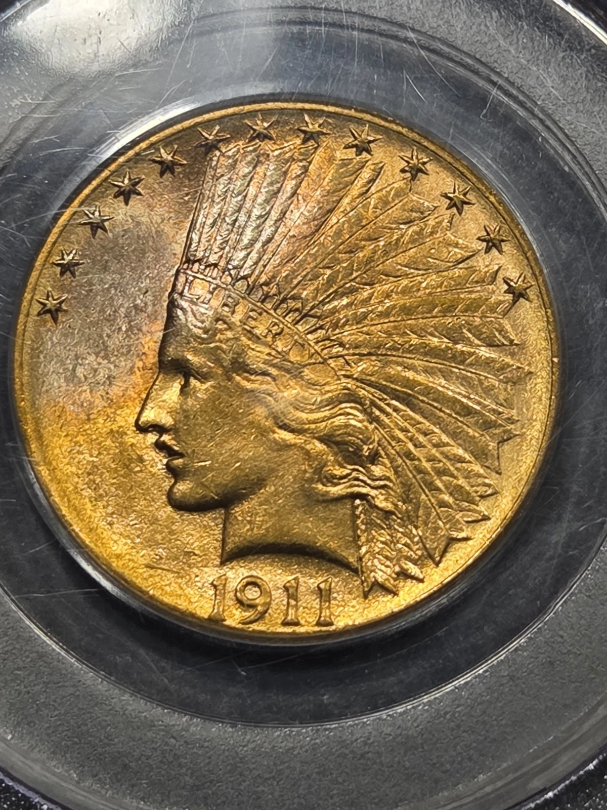 1911-D MS62 Indian Gold Eagle, pcgs 6274773