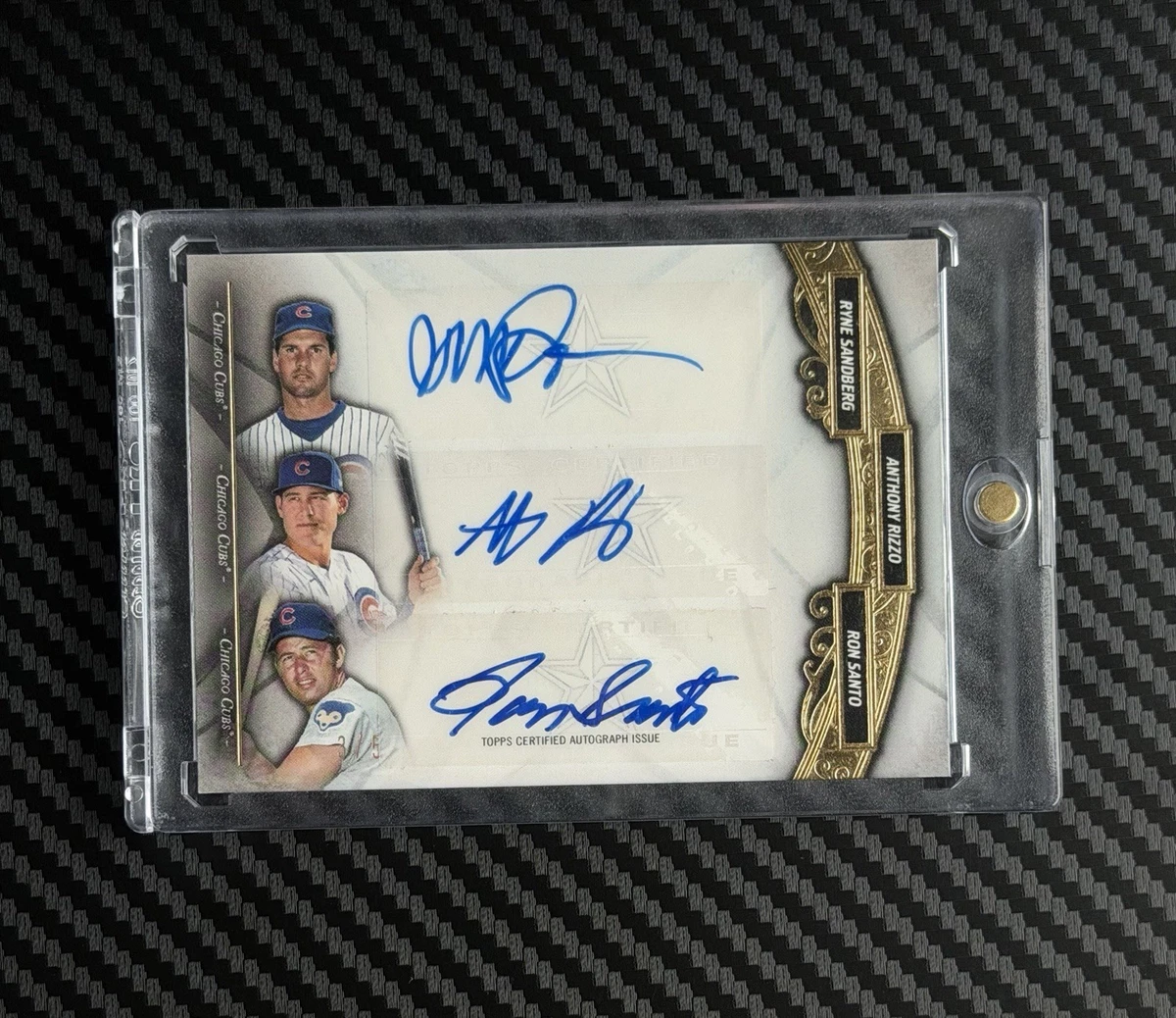 2010 BOWMAN CHROME Anthony Rizzo ANTHONY RIZZO 直筆サインカード 