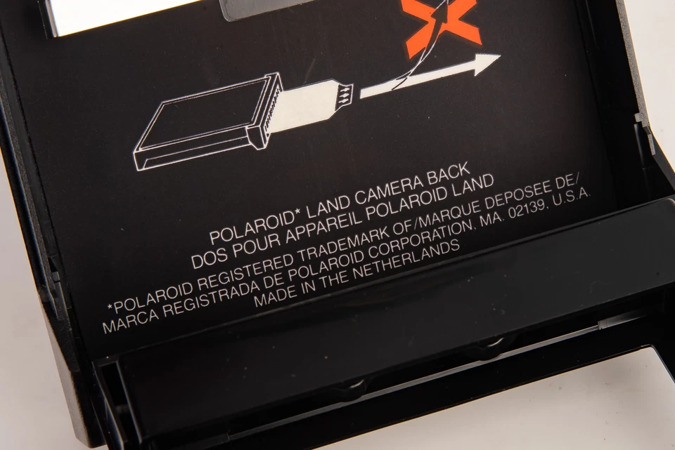 Polaroid CB-103 Type 100 "Naked" Packfilm Holder Back for FP100C 665 669 MINT - Image 3 of 4