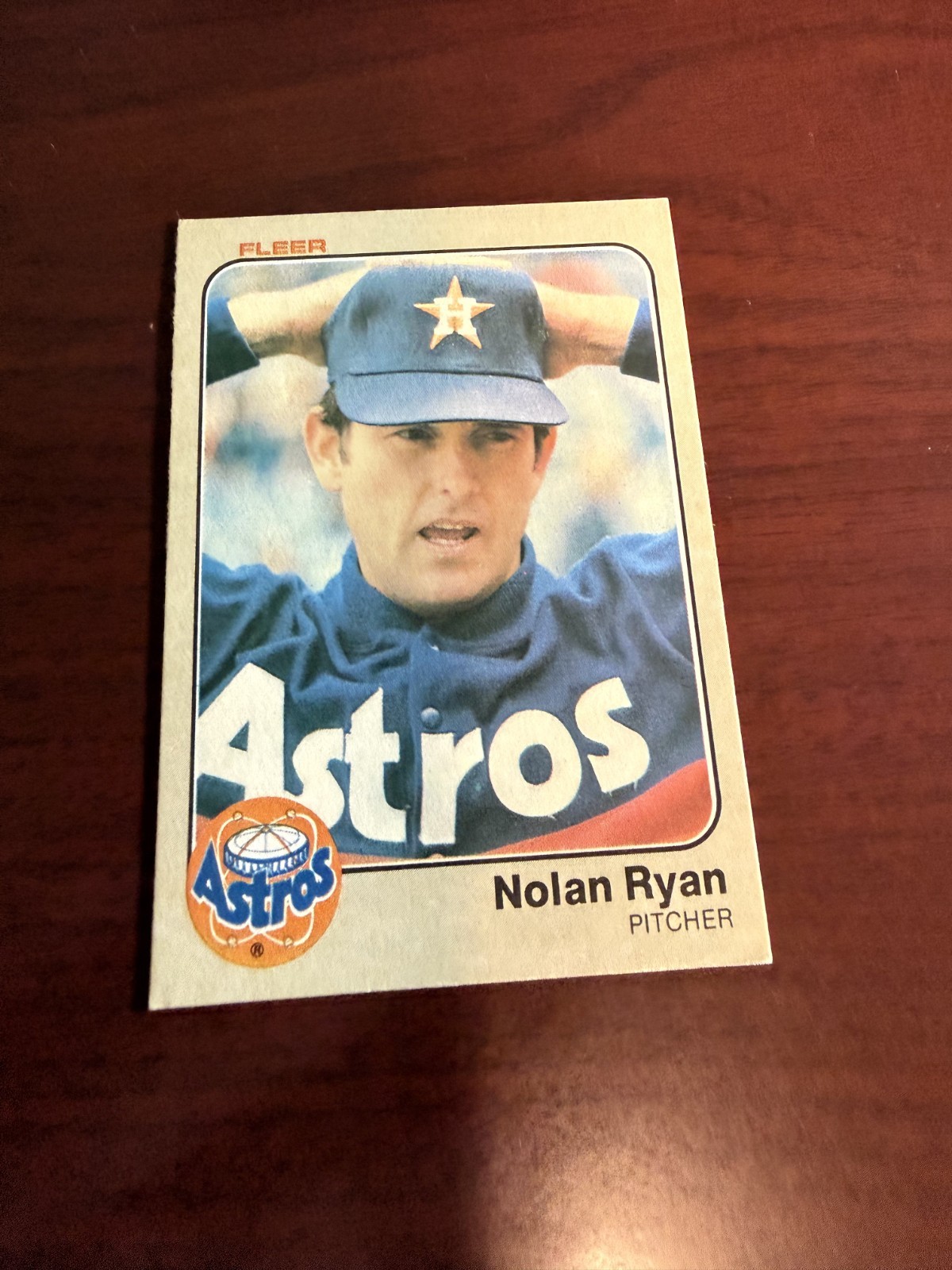 1983 Fleer #463 Nolan Ryan HOF. EX/MT