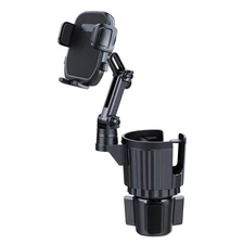 Cup Holder Phone Mount for Car, 2 in 1 Cell P Car Mount 360 Rotation Cup Hold...