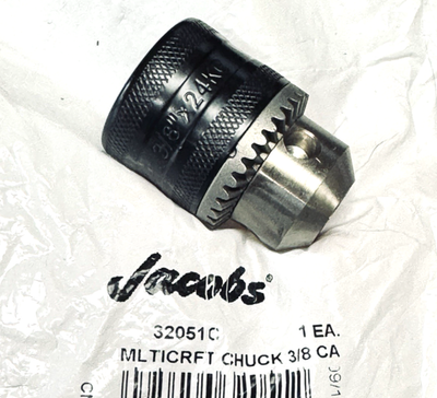 3/8-24 Jacobs Multicraft Drill Chuck 32051C 1.0-10mm NEW | eBay