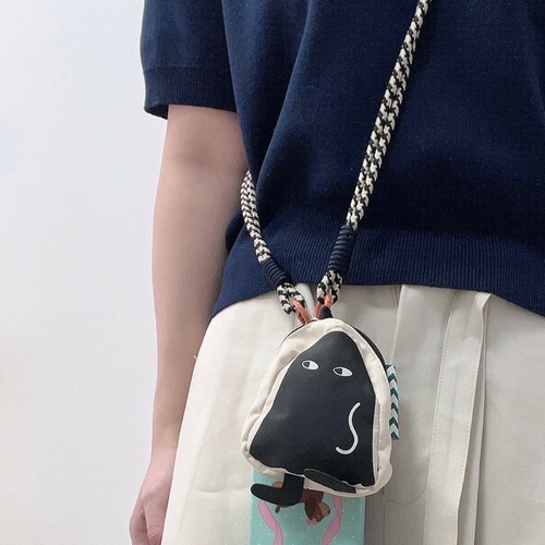 Cartoon Coin Purse Anti-Lost Lanyard Phone Bracelet Cute Small Wallet Girl Boy - Photo 4 sur 9