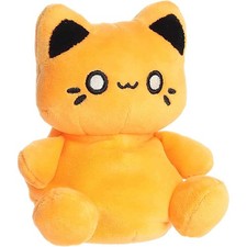 Aurora World Plush - Palm Pals - KINETIC ORANGE MEOWCHI 5 inch Stuffed Animal