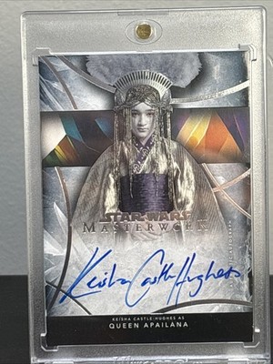Keisha Castle-Hughes as Queen Apailana 2024 Topps Star Wars Masterwork Auto