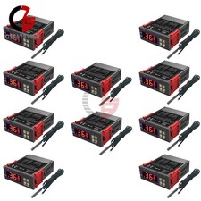 10PCS STC-1000 AC110-220V Digital Temperature Controller Thermostat NTC Sensor