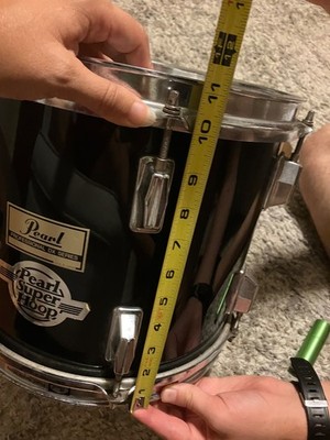 Pearl Professional DX Series Rack Tom with Super Hoops | eBay