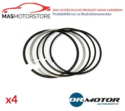 KOLBENRINGE SATZ DRMOTOR AUTOMOTIVE DRM21609P 4PCS P STD NEU OE QUALITÄT