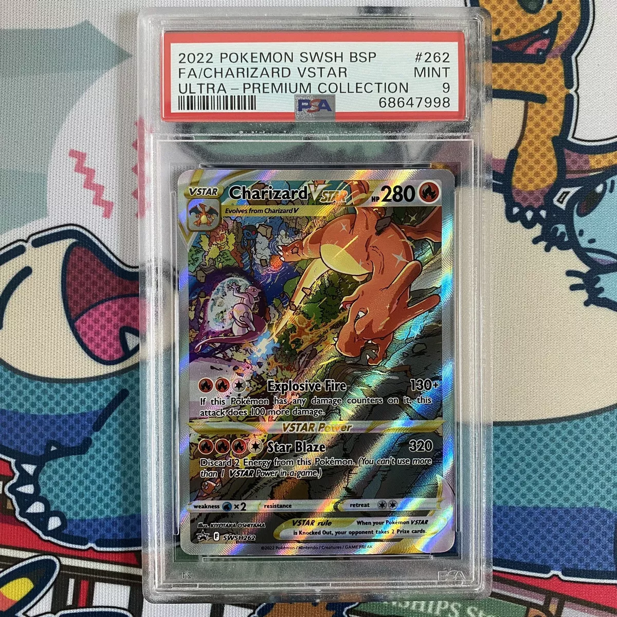 Charizard VSTAR SWSH262 Ultra Premium Collection PSA 9 Mint Pokemon TCG!!!