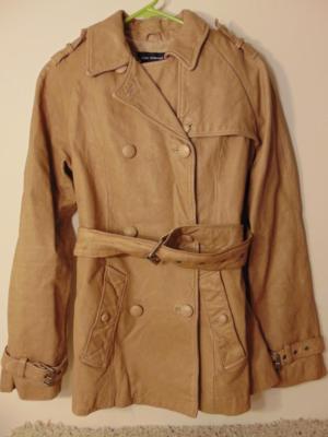 NWT Club Monaco Hudson Coat Walnut Leather size M $499.00
