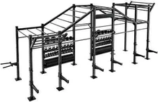 French Fitness Free Standing Rig & Rack System 11 (New)