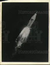 Press Photo Space Rocket Launch in the Air - sap63889
