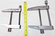 Parallel Clamps, Lot of (2) Heavy Duty Machinist's Parallel Clamps, Starrett