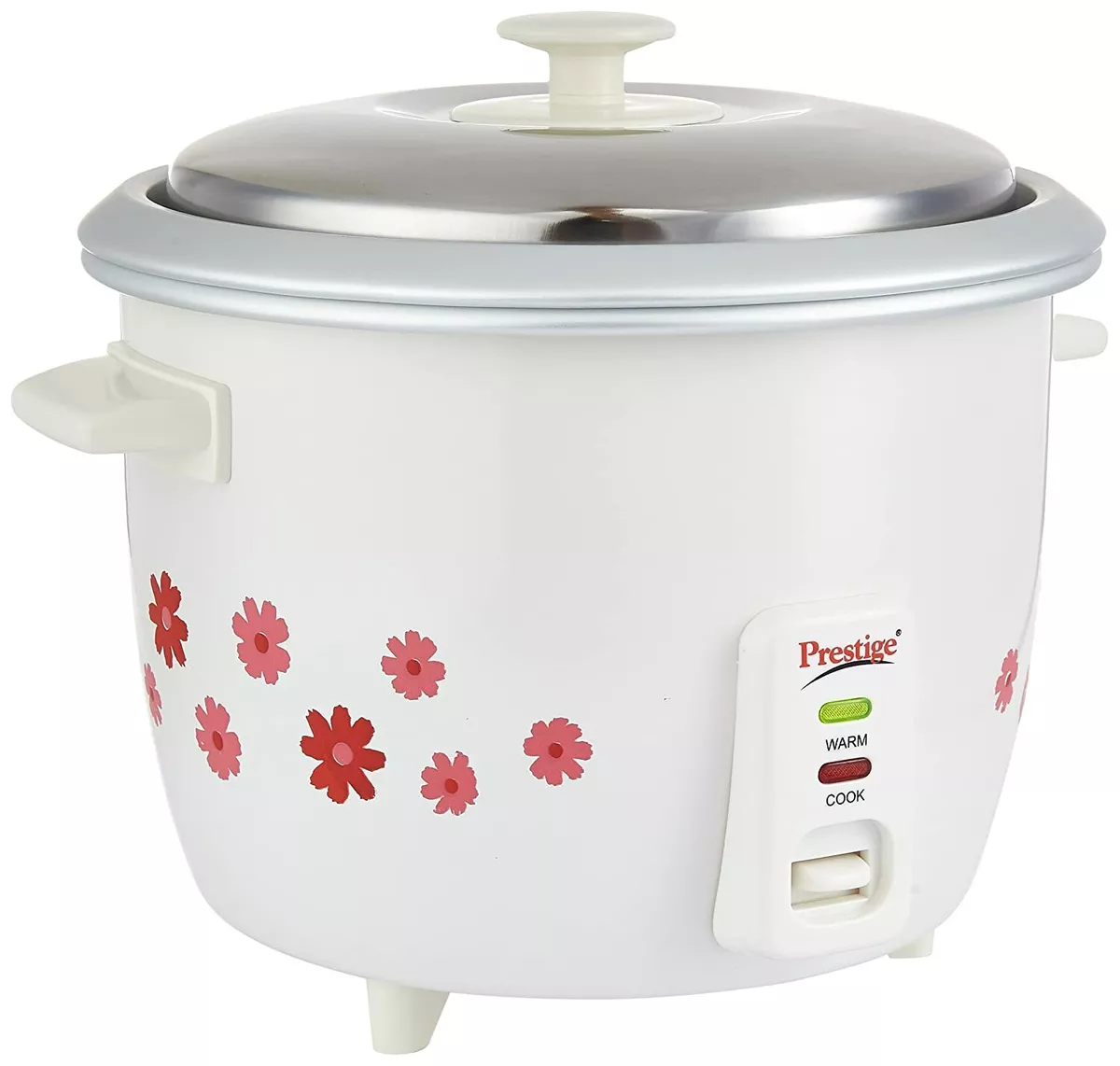 Prestige PRWO 1.8 2 700 Watts Electric Rice Cooker 2 Aluminium Cooking Pans