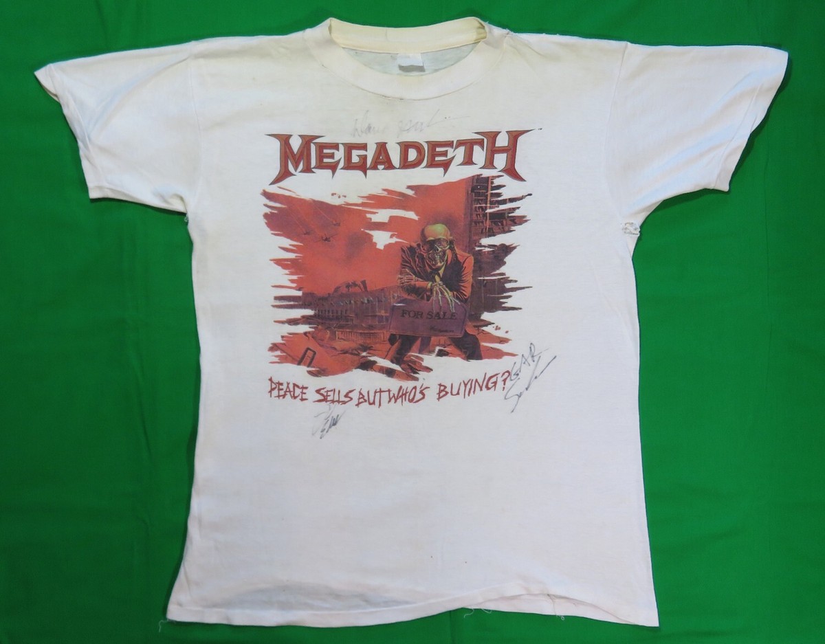 ヴィンテージ　バンドT MEGADETH ワールドツアー Tシャツ 纏まって入荷の