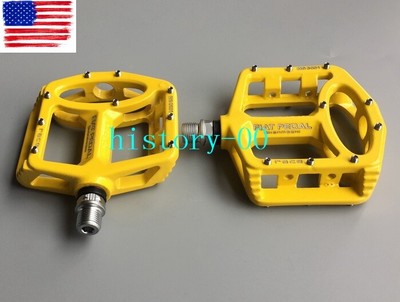 yellow mtb pedals
