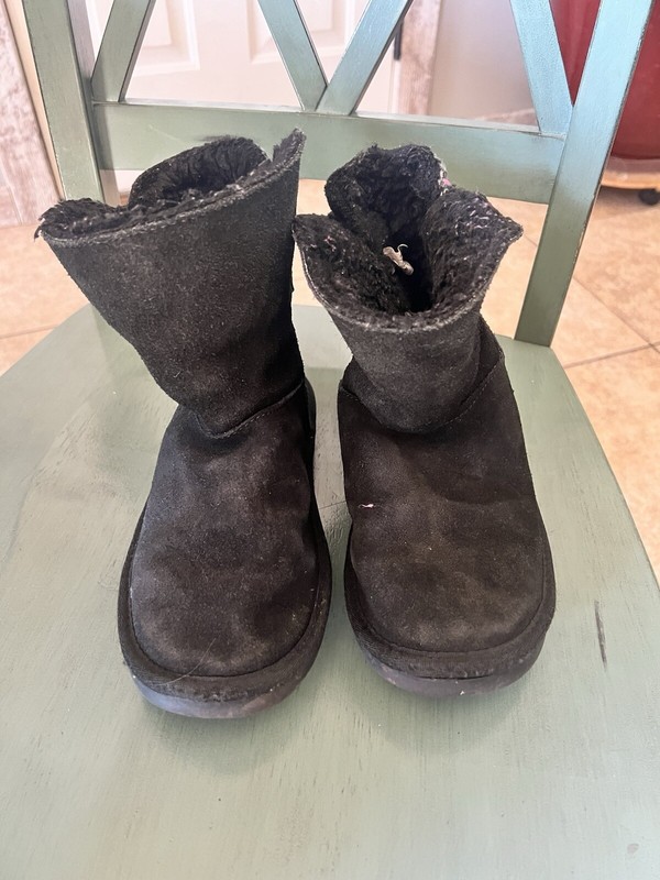 Girls Koolabura By Ugg Black Boots Size 3